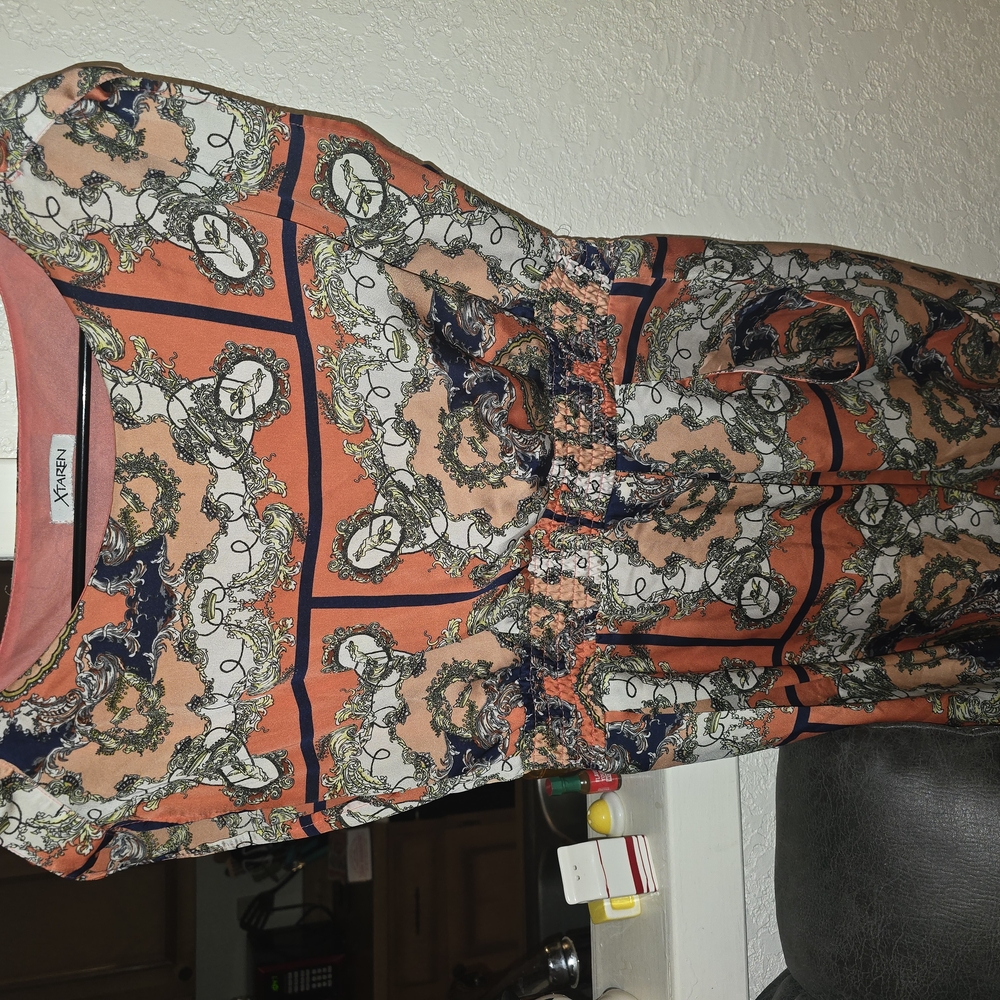 Colorful Patterned Dress
